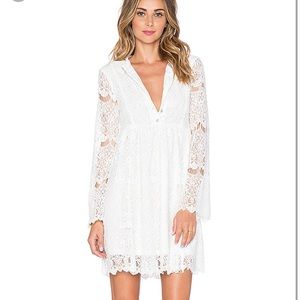 Some days lovin white lace dress